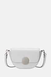 Oryany - Lottie Croco Crossbody Small Handbags - Off White / One Size
